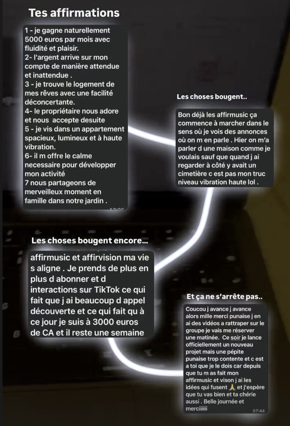Témoignage écrit 40
