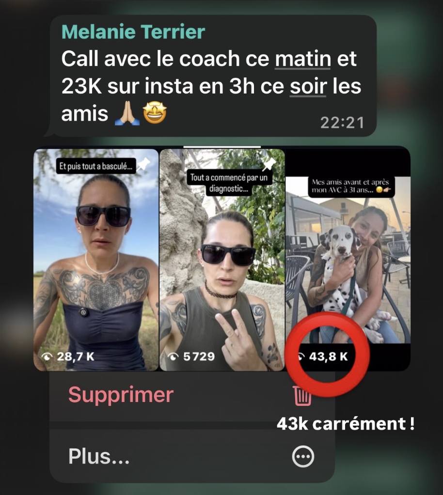 Témoignage écrit 50